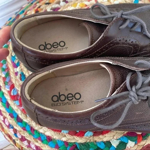Abeo biosystem Niles brown leather  shoes - Picture 5 of 9